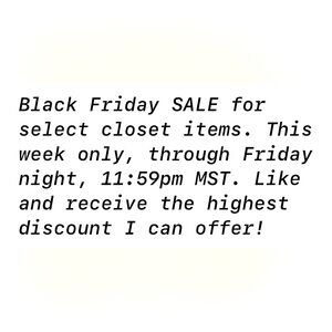 BLACK FRIDAY CAMPAIGN!!! 🛍️🛍️🛍️🛍️🛍️